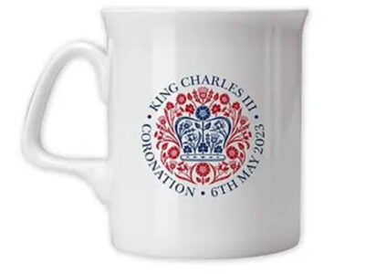 King Charles III coronation mug